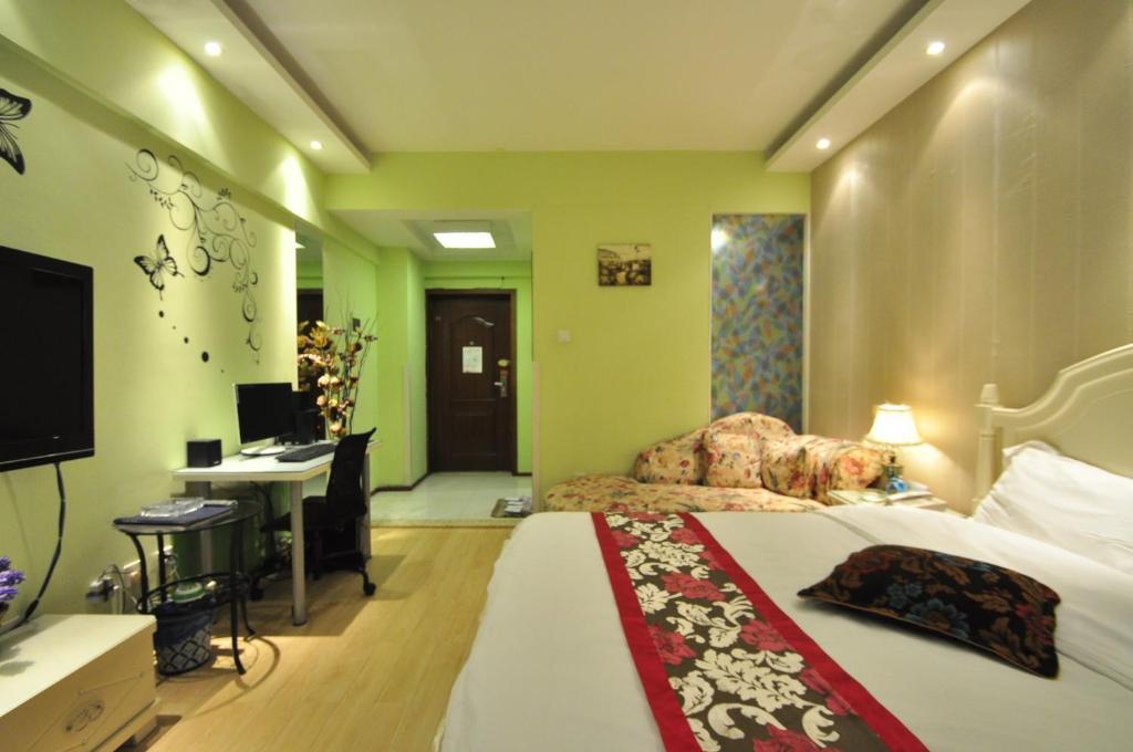 Liting Hotel Чэнду Номер фото