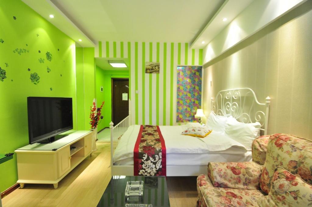 Liting Hotel Чэнду Номер фото