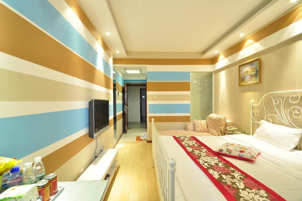Liting Hotel Чэнду Номер фото